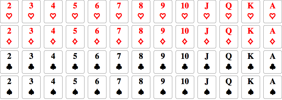 deck of cards images