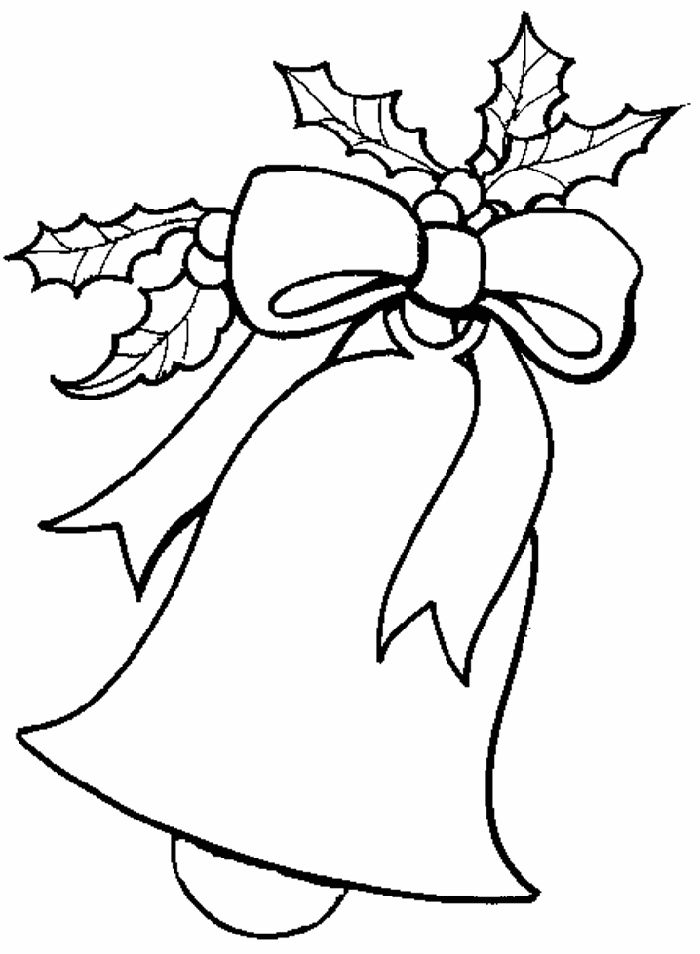 Christmas Bells for Coloring | Christmas Pictures