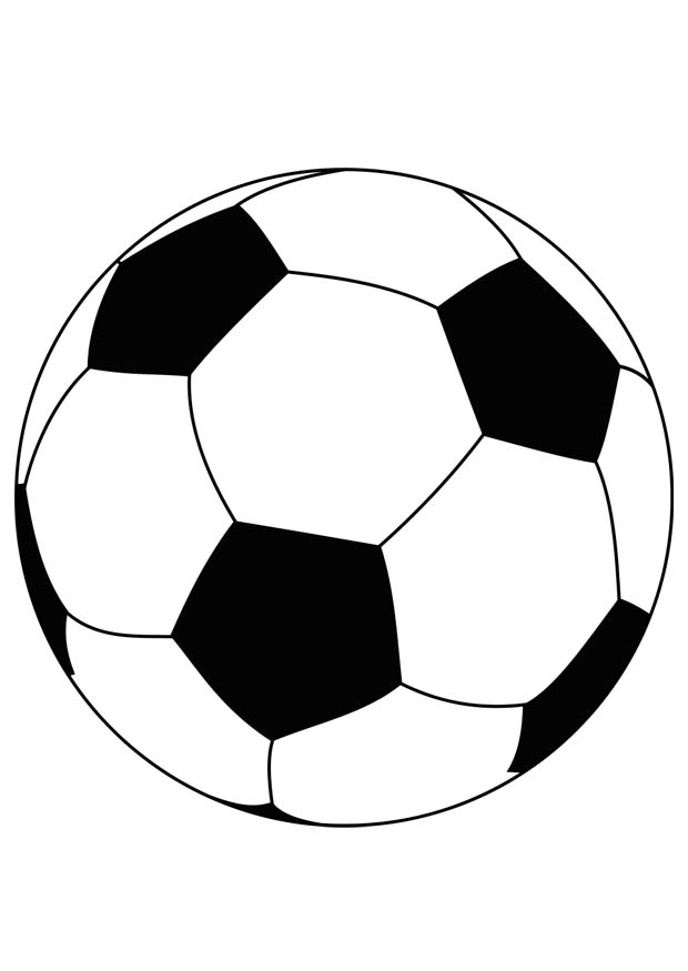 Soccer Ball Colouring