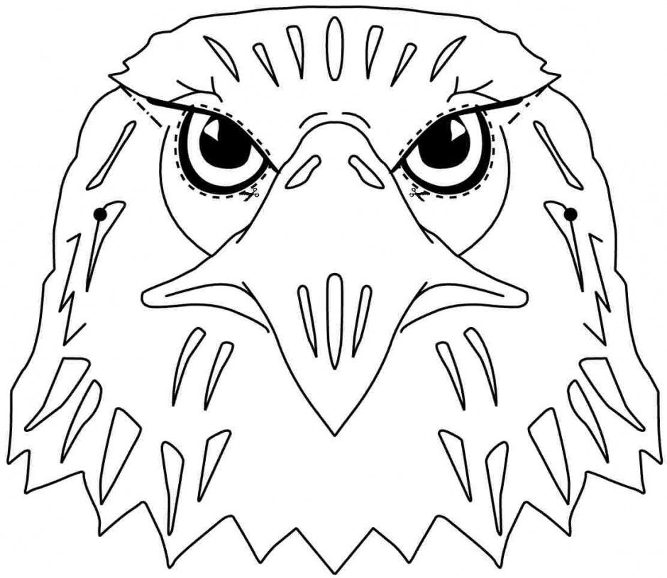 eagle cartoon coloring pages - photo #32