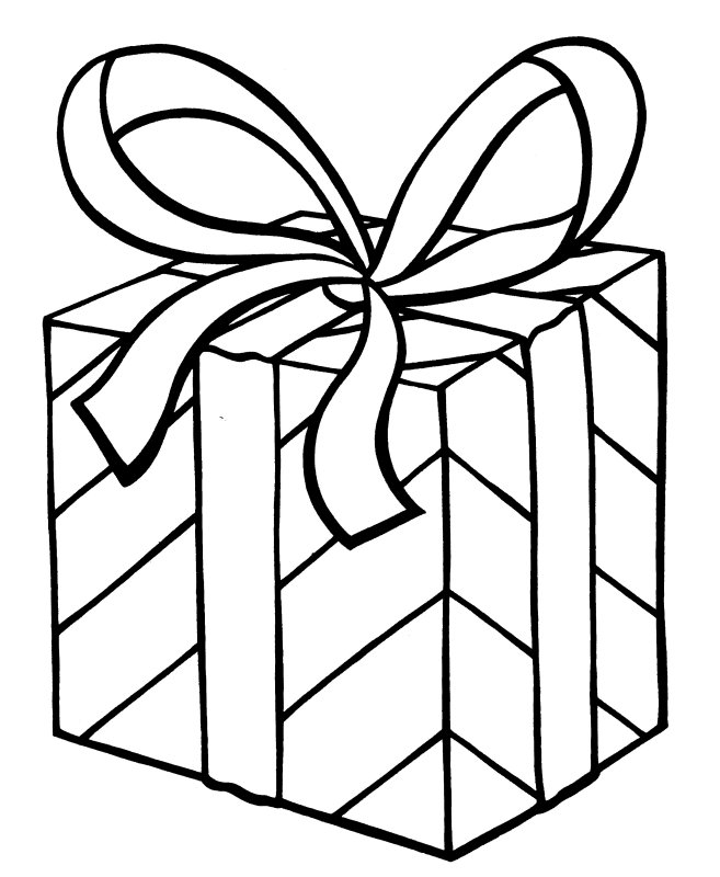 Christmas Presents Coloring Pages Images  Pictures - Becuo