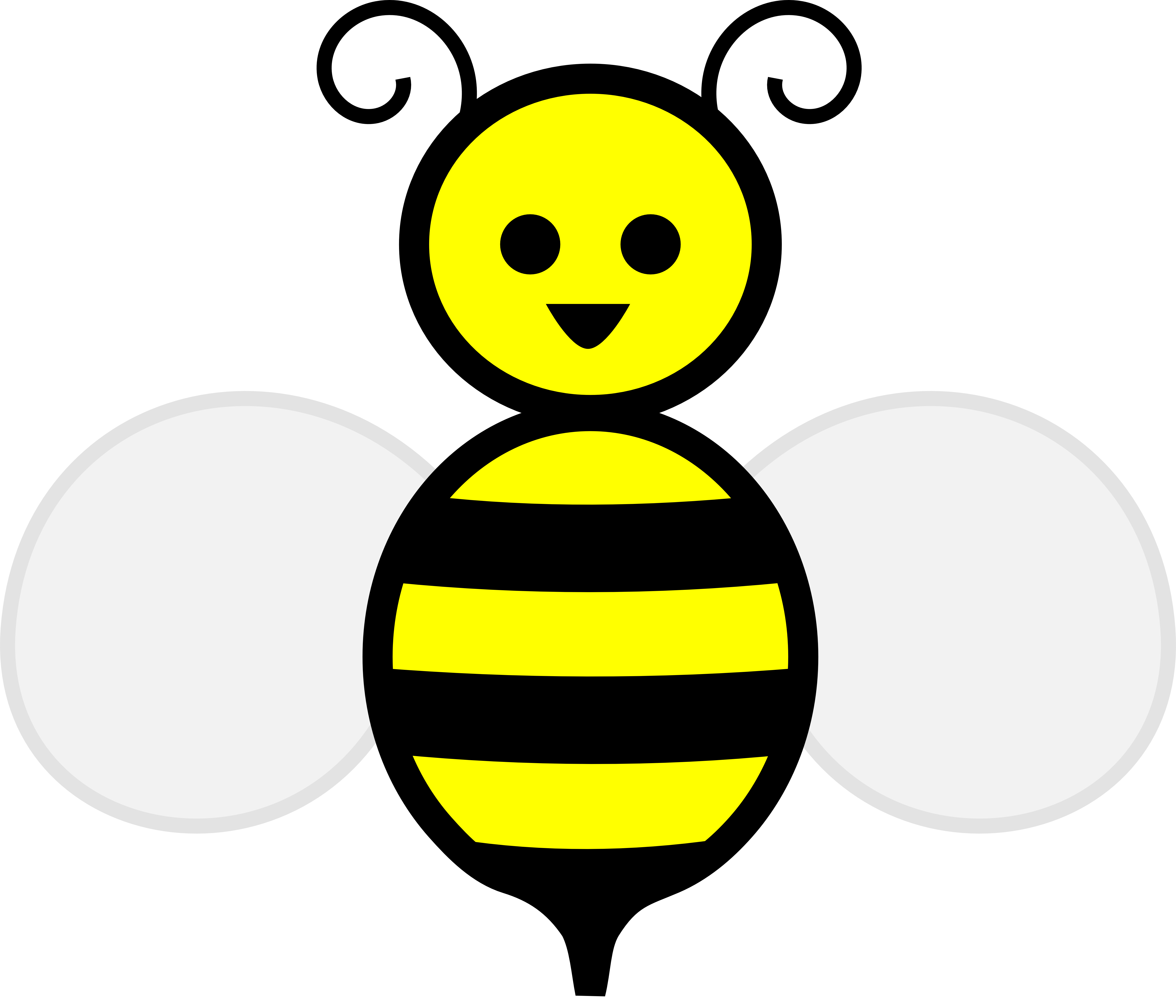 Cartoon Bees - Clipart library