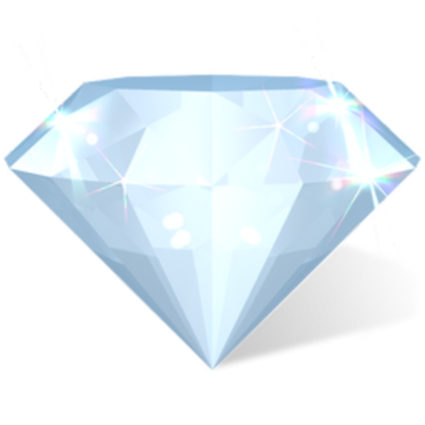 Diamond image - vector clip art online, royalty free  public domain