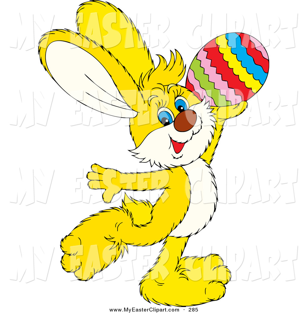 free animated clip art easter bunny - photo #27