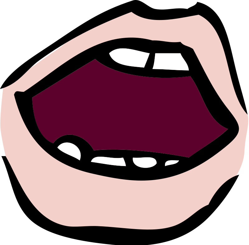 Talking Mouth Clipart