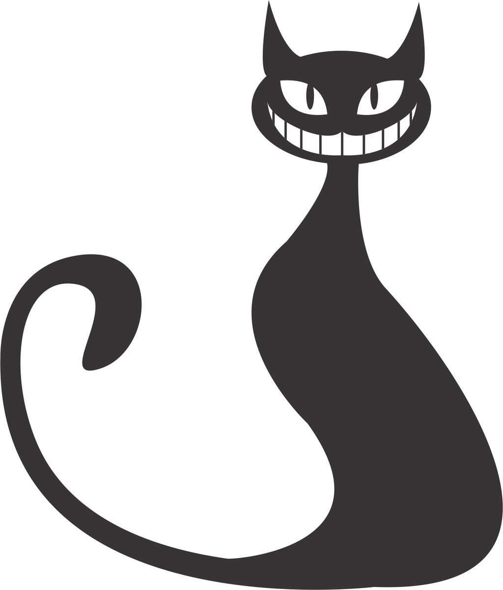 Black Cat Vector by Ricardosg89 on Clipart library