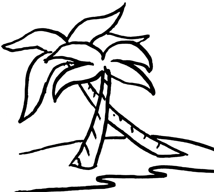 Clip Art Palm Tree