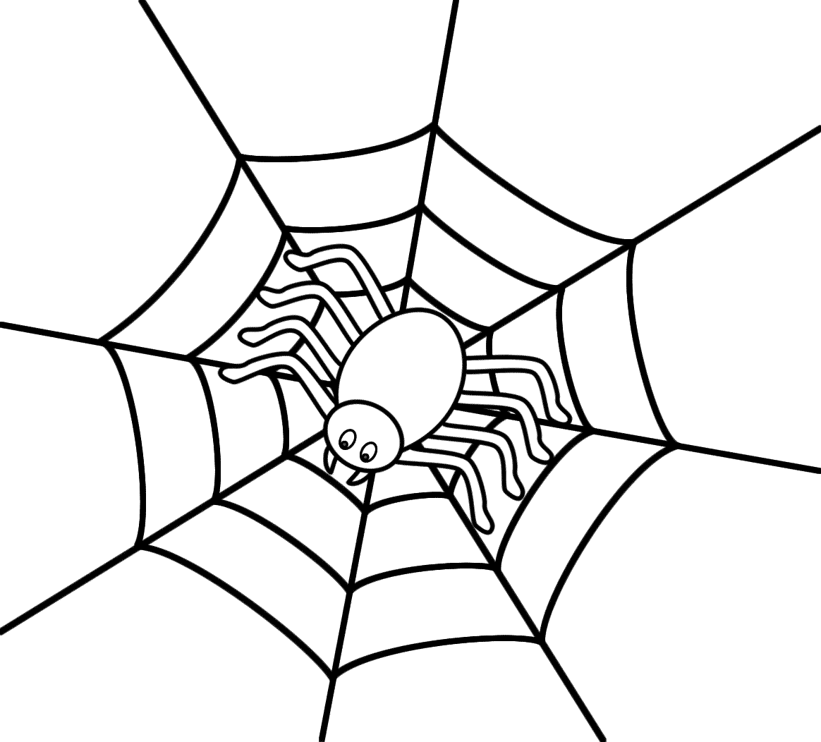 Kids printable spiderweb Austin Ques