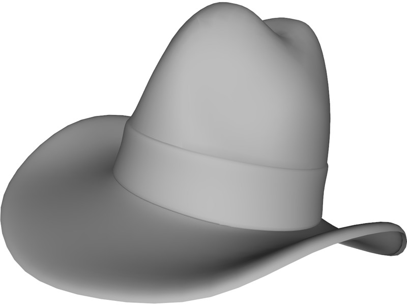 Cowboy Hat 3D Model Download | 3D CAD Browser