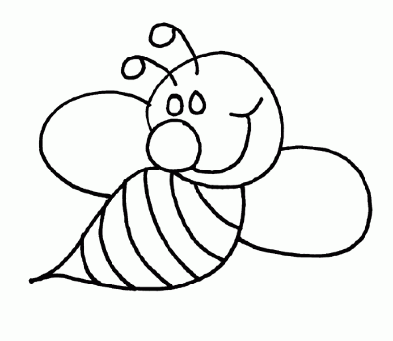 Beehive Coloring Pages For Kids - HD Printable Coloring Pages
