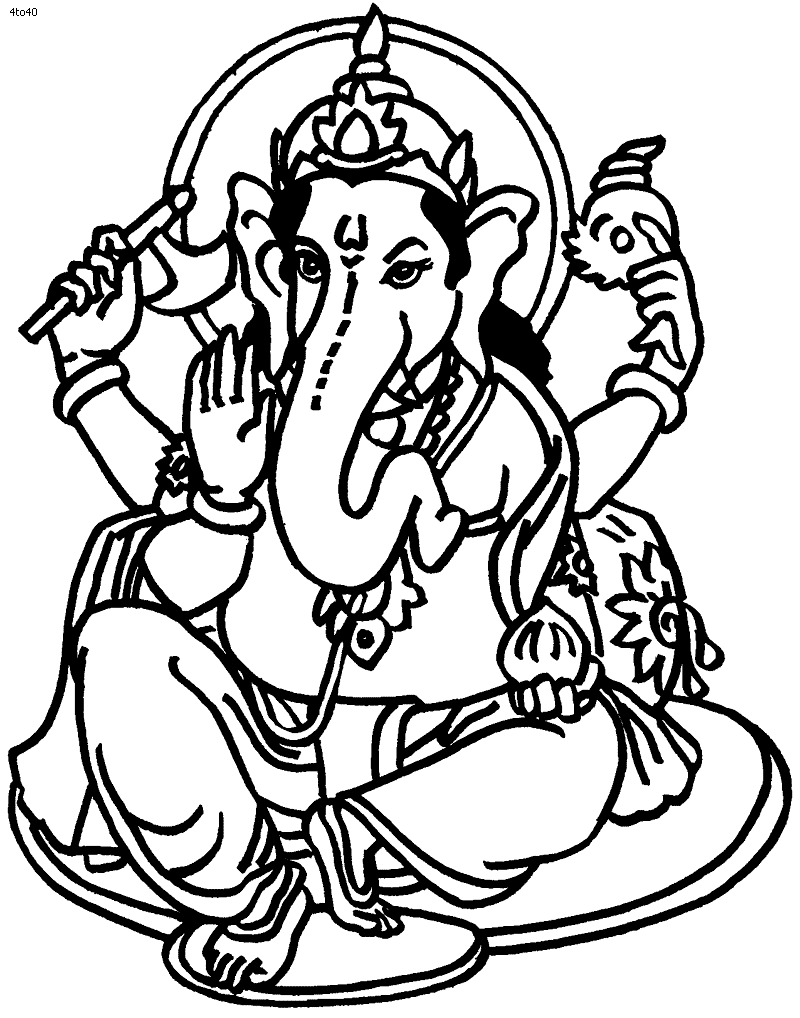 Free Ganesh Ji Sketch, Download Free Ganesh Ji Sketch png images, Free