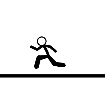 Stick People Running - Clipart library