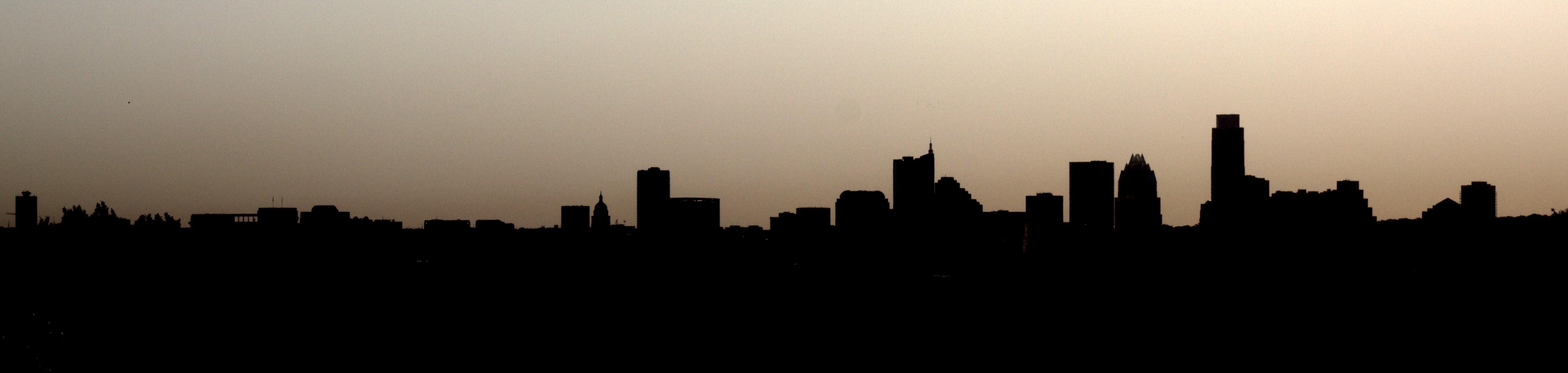 pic] Austin skyline silhouette : pics
