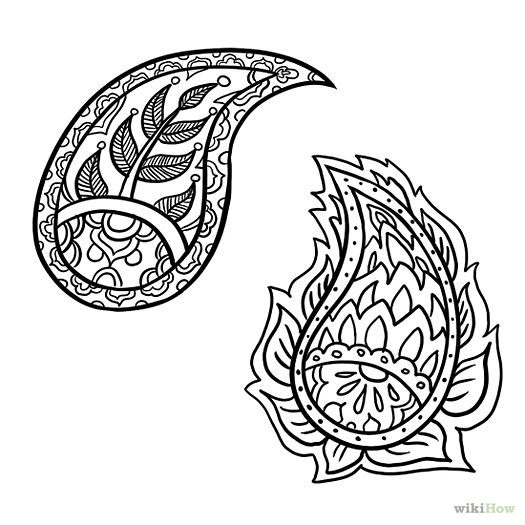 How to Draw a Paisley Design: 6 Steps (with Pictures) - wikiHow