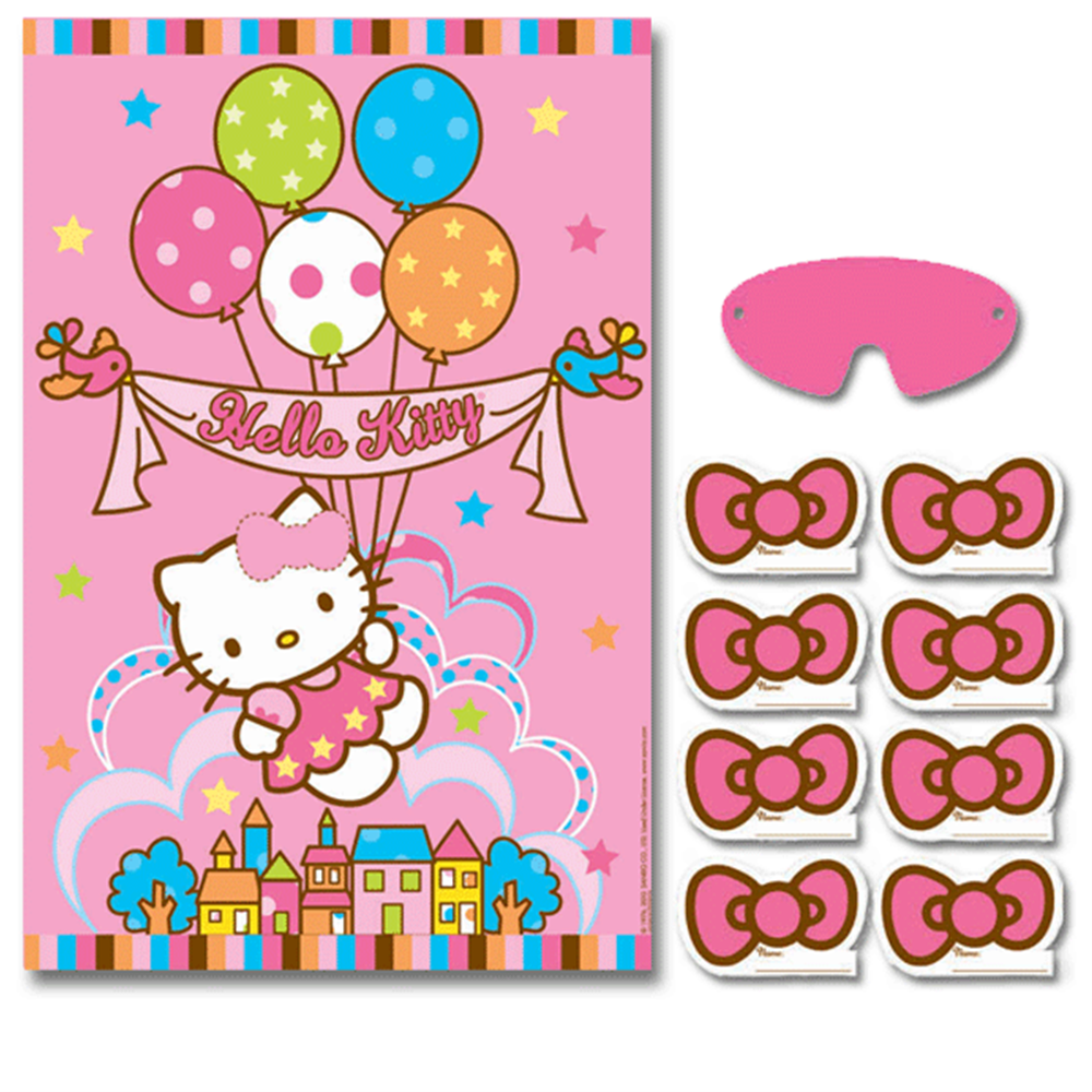 hello kitty birthday background - Clip Art Library In Hello Kitty Banner Template