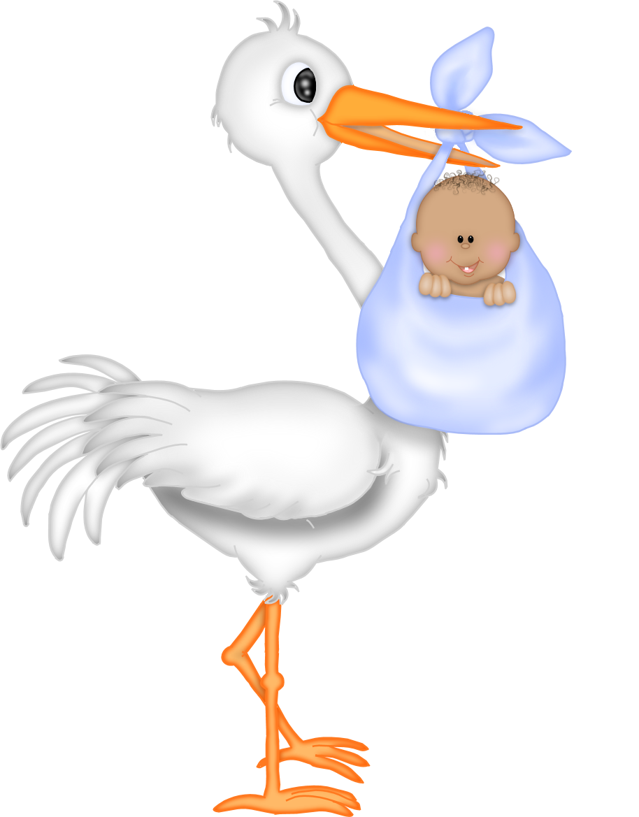 free clipart stork with baby boy - photo #35