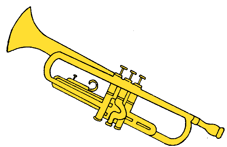 Clip Art Trumpet | Clip Art Pin