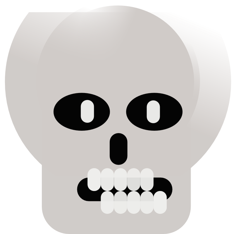 Clipart - OnePole Skull