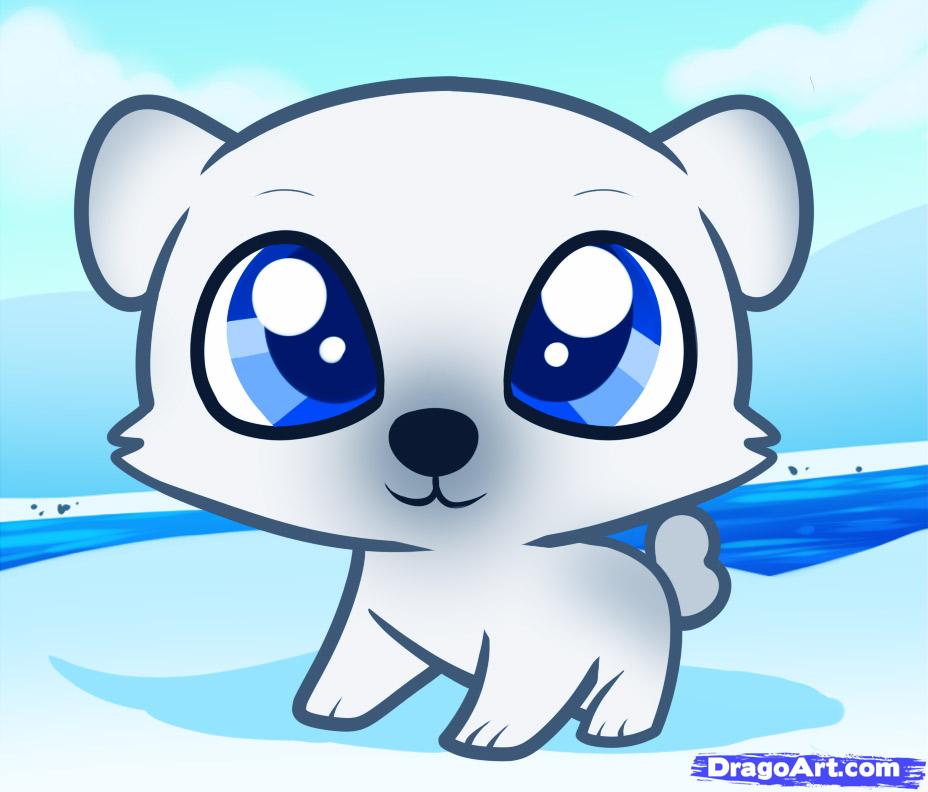 Free Cute Cartoon Polar Bear, Download Free Cute Cartoon Polar Bear png  images, Free ClipArts on Clipart Library