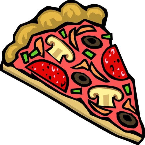 Pizza Clipart Black And White | Clipart library - Free Clipart Images