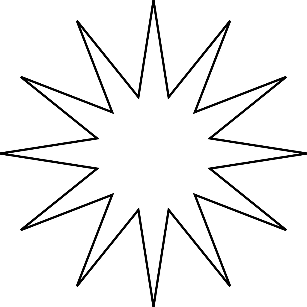 Coloring page of a star - Coloring Pages  Pictures - IMAGIXS
