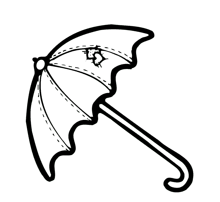 Free Umbrella Template Printable