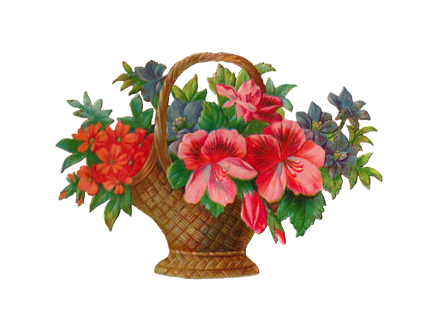 flower basket clipart - photo #48