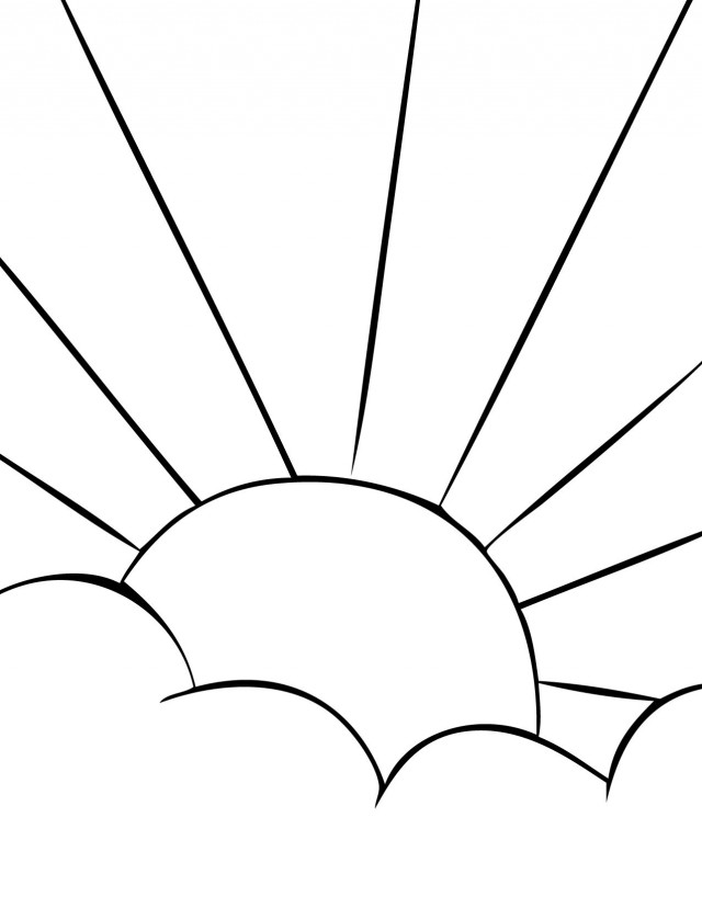 36 Sun Coloring Pages Free Coloring Page Site 197430 Sun Coloring 
