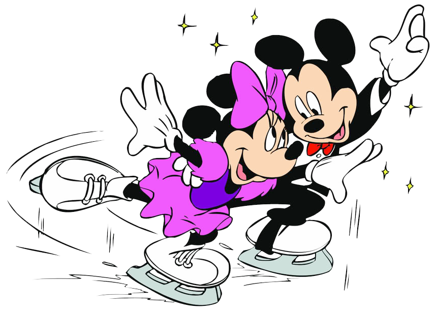 Mickey  Minnie Sports Clipart