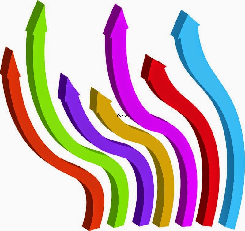 Vector - Graphic for your design !: 3d arrows vector