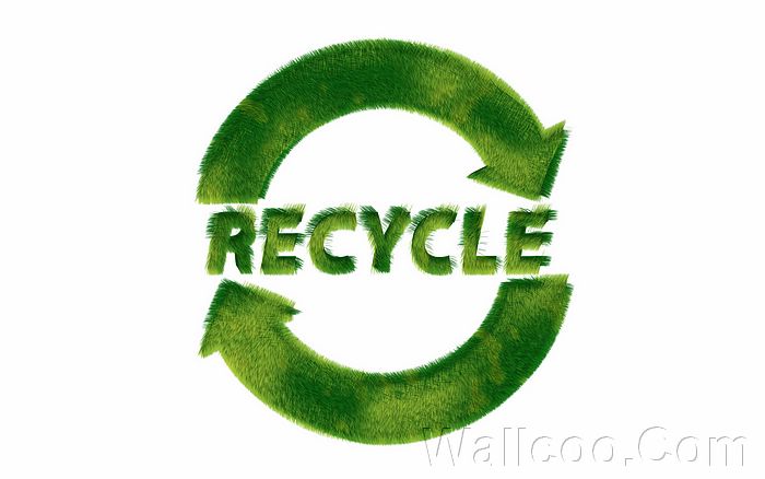 Grass Recycling Sign - Recycling Symbols Pictures 1920*120016 