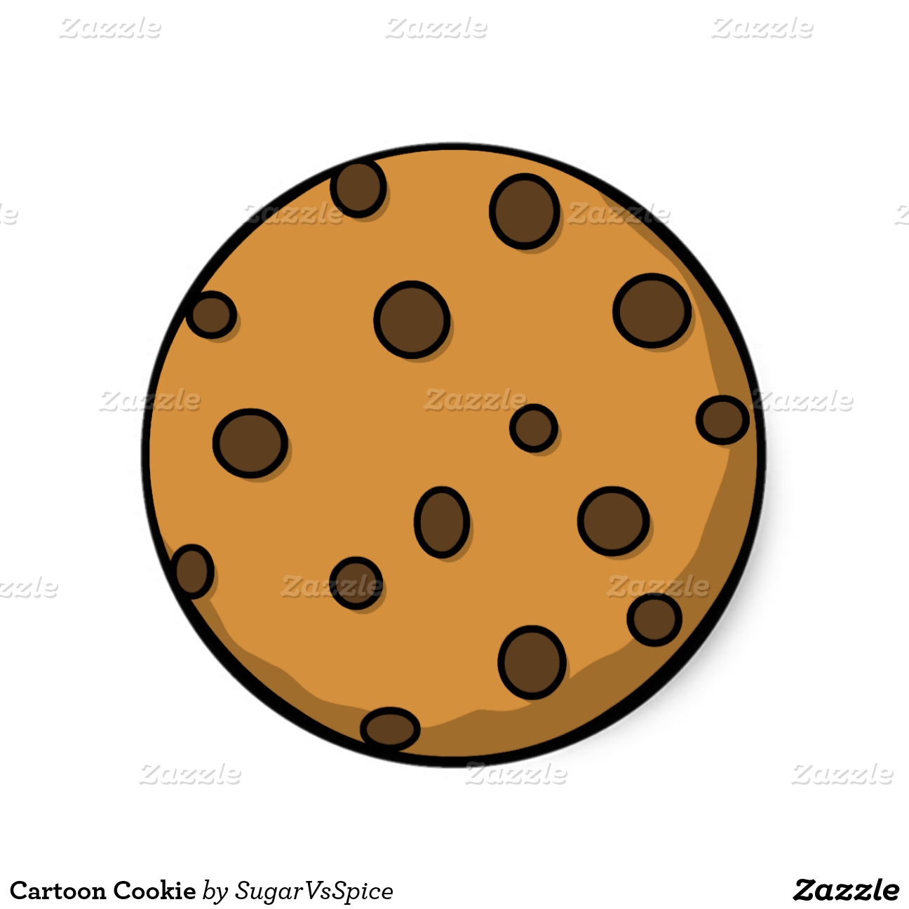 243+ Cartoon Cookie Stickers and Cartoon Cookie Sticker Designs 