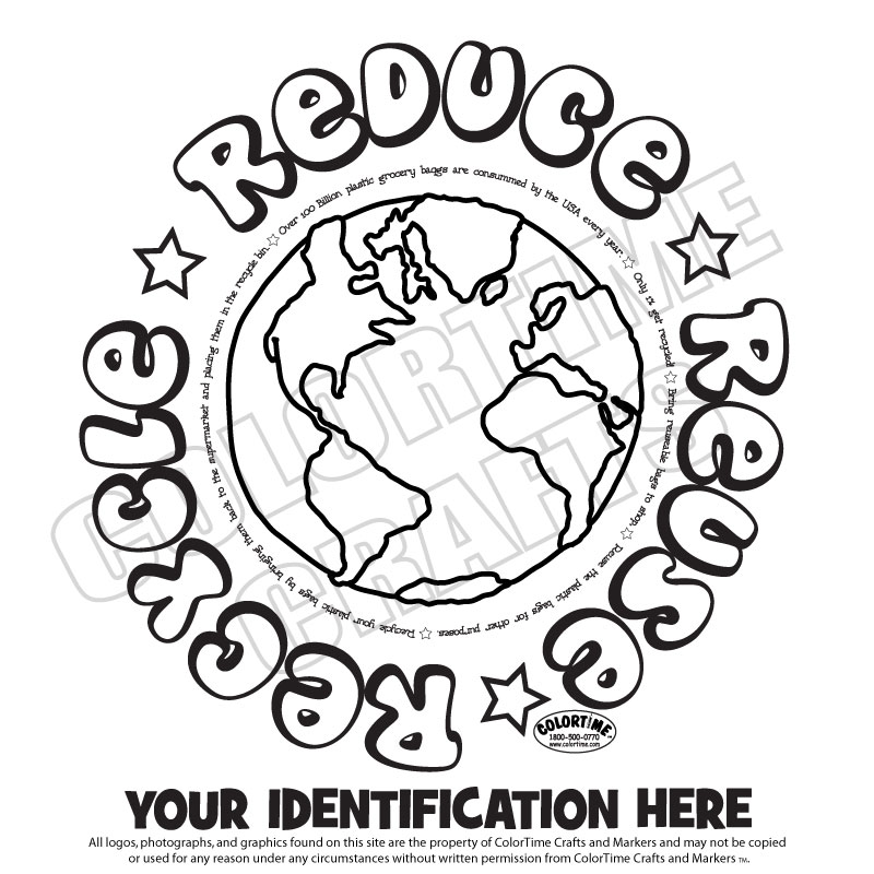 Reduce Reuse Recycle Coloring Pages 100 Images Free Clip
