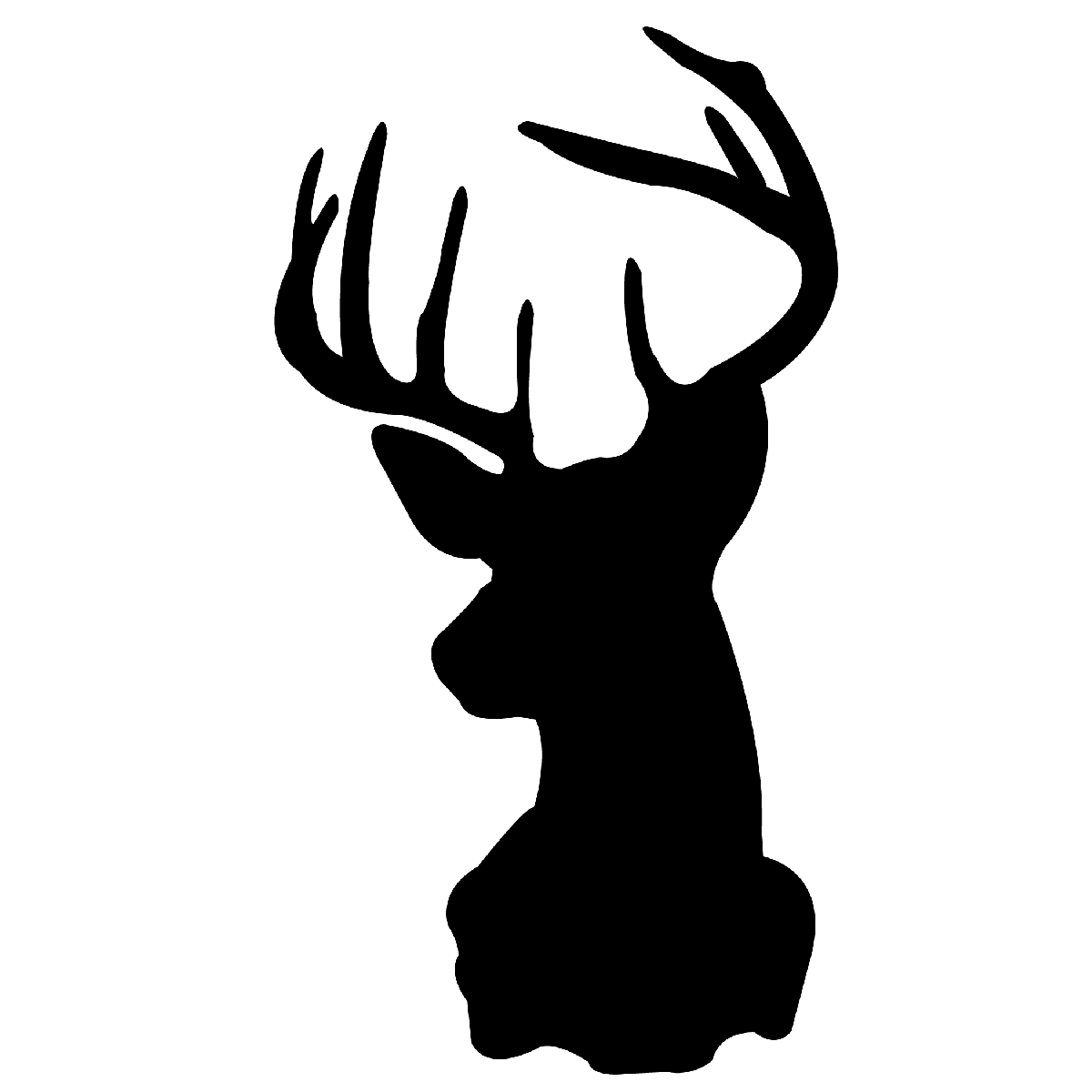 Oh Deer! on Clipart library | Deer, Deer Head Silhouette and Deer Silhouette