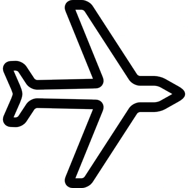 Plane Outline Vectors, Photos and PSD files | Free Download