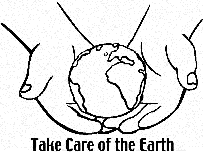 Earth Day Black And White - Clipart library