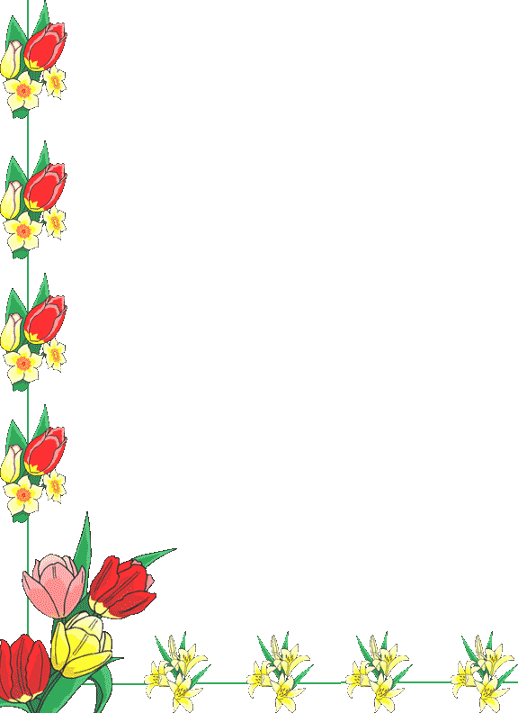 clip art free flowers borders - photo #47