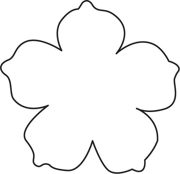 Tulip Flower Templates To Cut Out - Invitation Templates