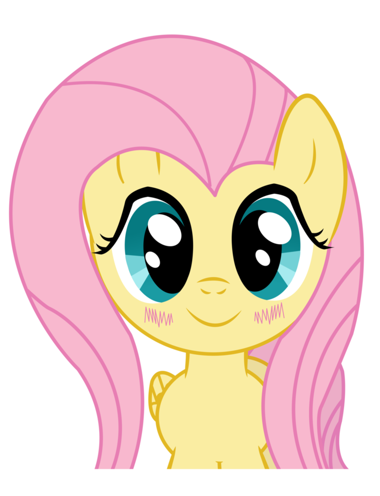 Kawaii Fluttershy by Vocapony on Clipart library