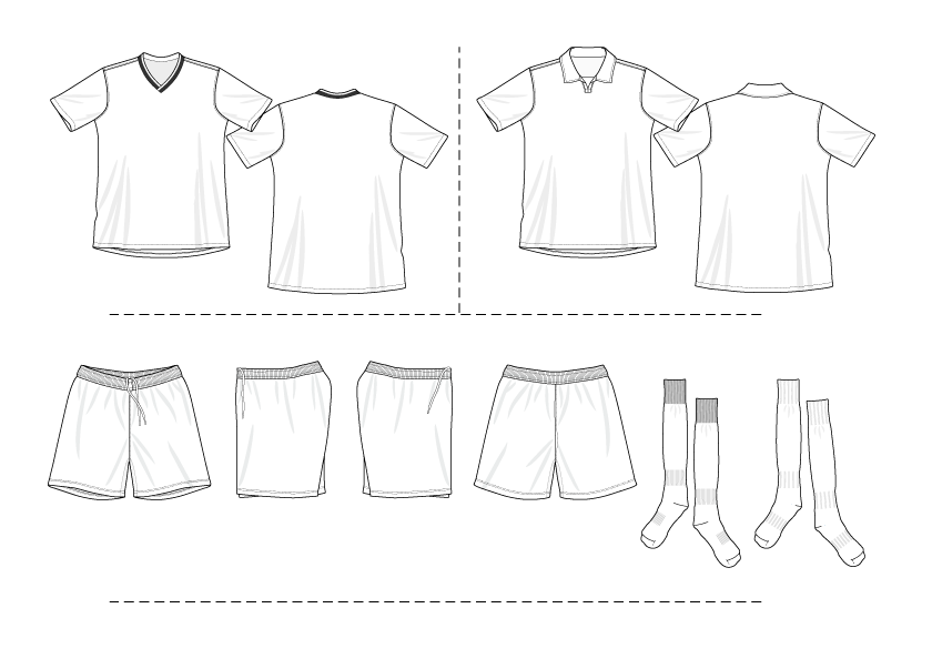 Free Blank Soccer Jersey Template, Download Free Blank Soccer Jersey