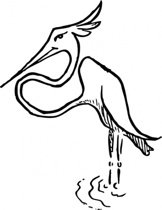 Download Stork clip art Vector Free