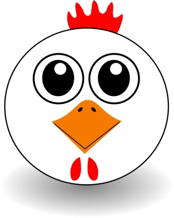 Chicken Cartoon clip art Vector clip art - Free vector for free 