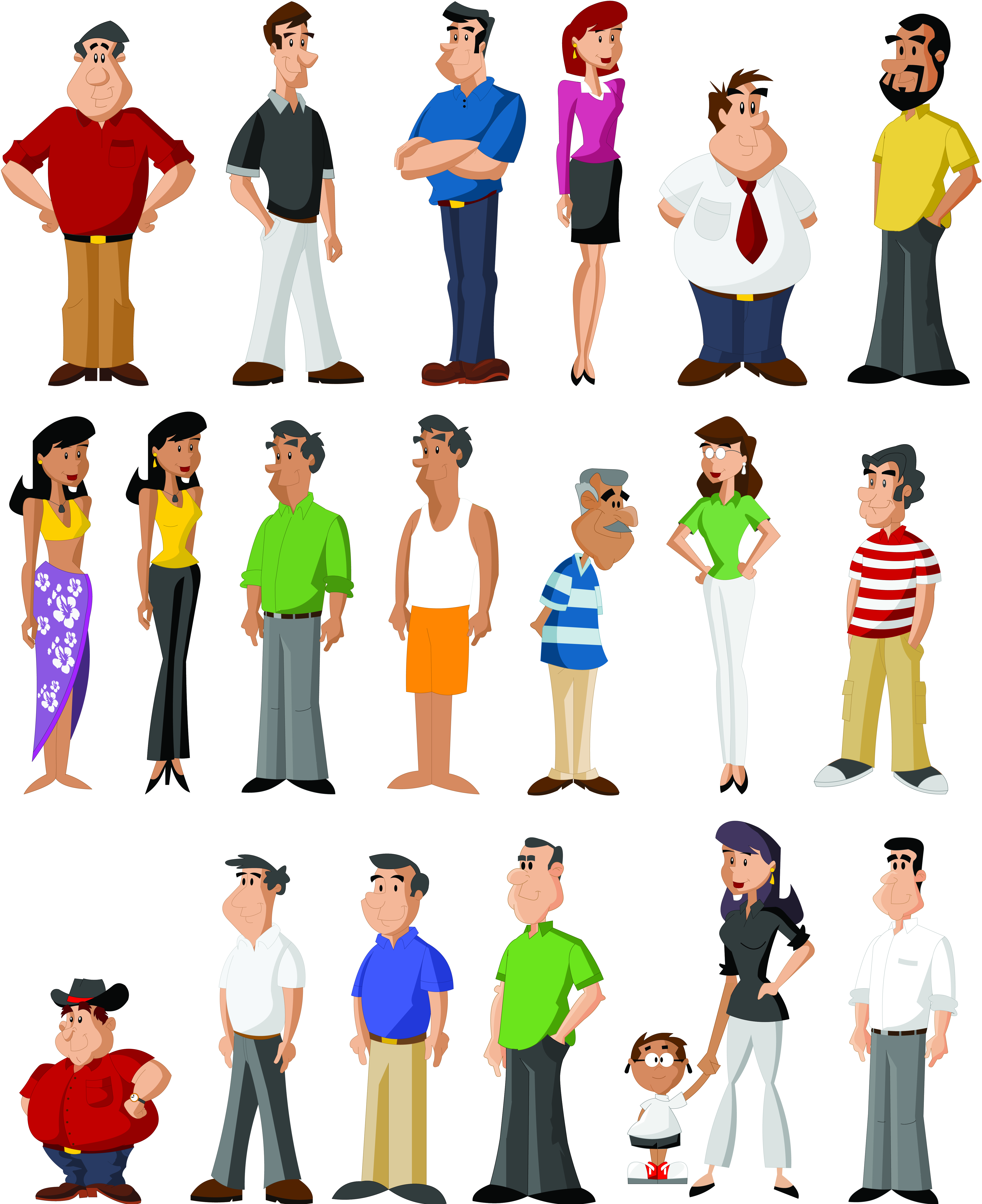 Free Cartoon People Images, Download Free Cartoon People Images png images,  Free ClipArts on Clipart Library