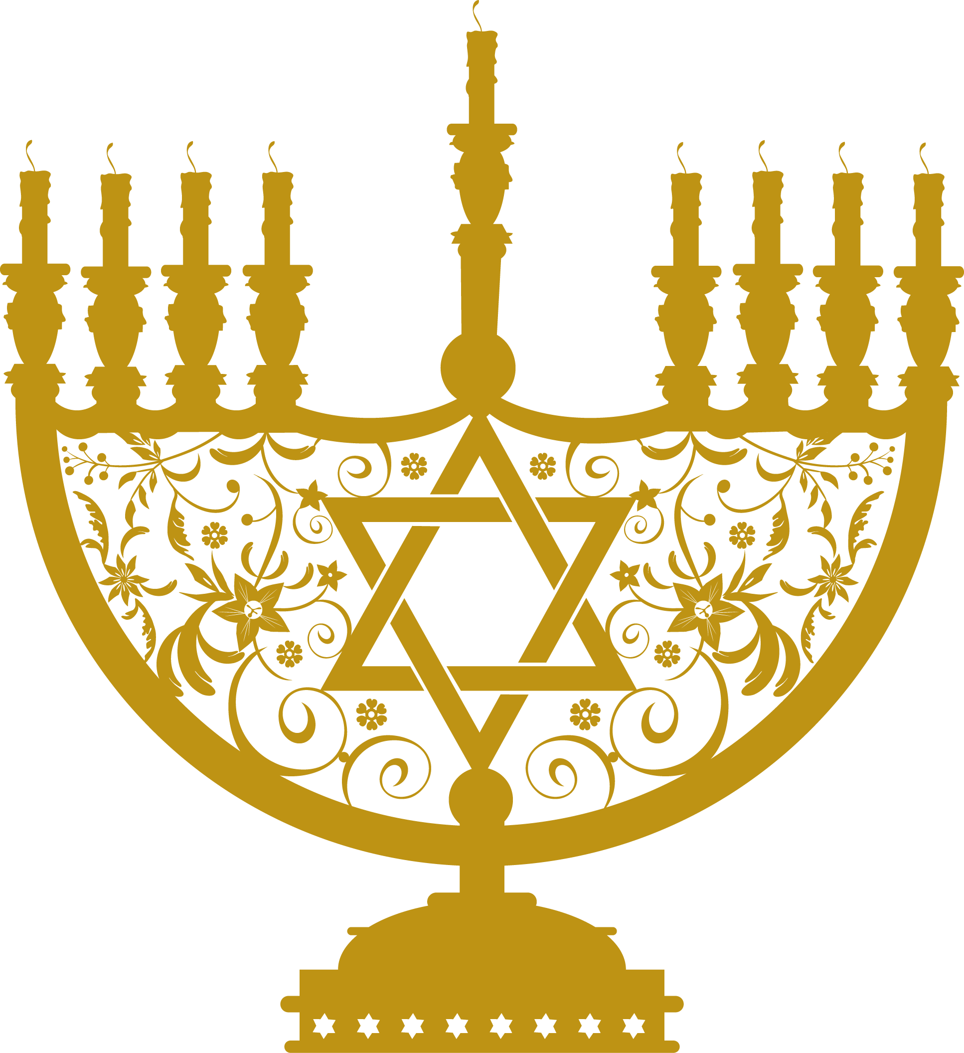 Image Of Menorah - Clipart library
