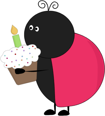 Birthday Ladybug Party Clip Art - Birthday Ladybug Party Image