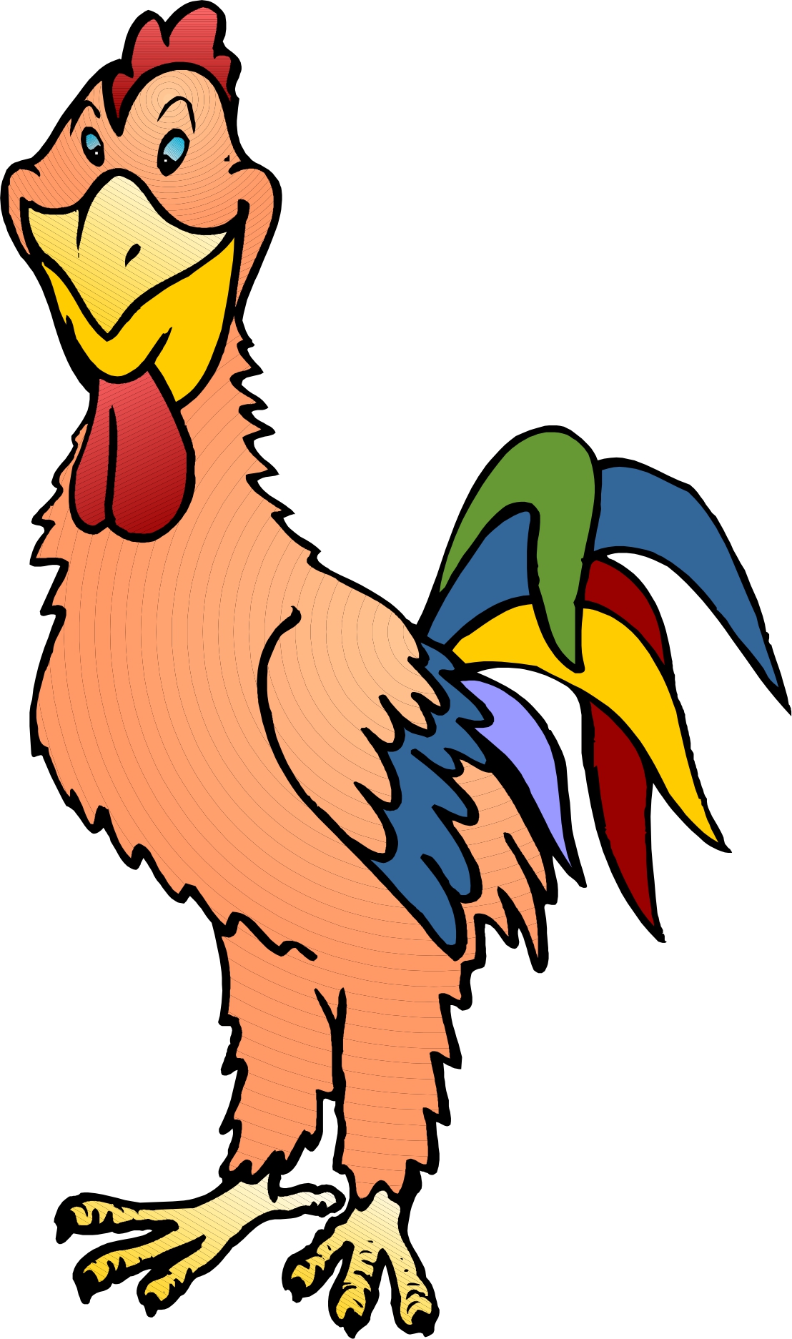 Cartoon Chicken - Clipart library - Clipart library