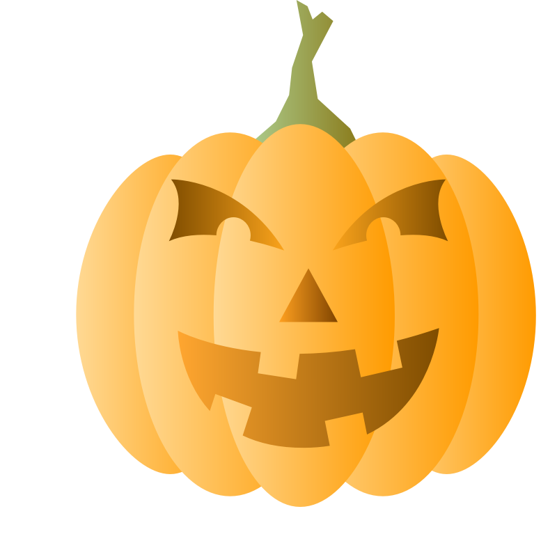 Clipart - Halloween Pumpkin