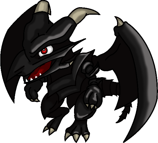 Red Eyes Black Dragon - Digital by Teddypotts on Clipart library