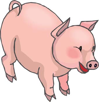 Pig Flying 3 Free Vector 