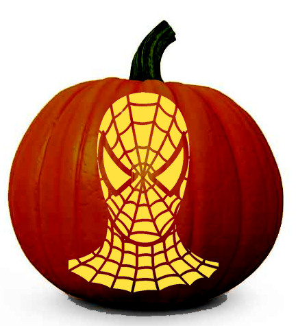 Superhero Pumpkin Patterns | PSD File